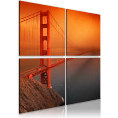Artgeist San Francisco - Golden Gate Bridge taulusetti