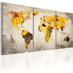 Artgeist Keltainen Mantereella taulusetti