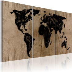 Artgeist Inky Maailmankartta taulusetti