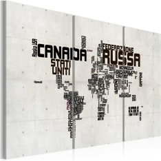 Artgeist Map - Italian taulusetti