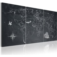 Canvas Print - Following the footsteps of Columbus