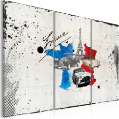 Artgeist Ranskan Matkustaja - Triptyykki taulusetti