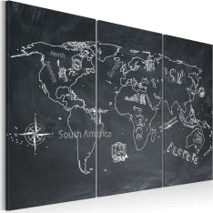 Artgeist Matkailu Avartaa Mielen - Triptyykki taulusetti