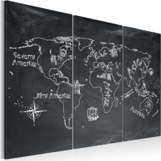 Artgeist Maantiede Oppitunti (Czech Language) - Triptyykki taulusetti