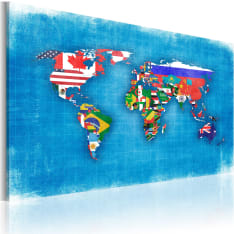 Artgeist Flags Of The World taulu