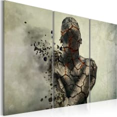 Artgeist The Man Of Stone - Triptych taulusetti