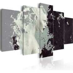 Artgeist Black Or White? - 5 Pieces taulusetti
