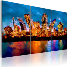 Artgeist Mad City - Triptych taulusetti