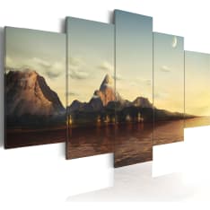 Artgeist Sunrise Vuorilla taulusetti