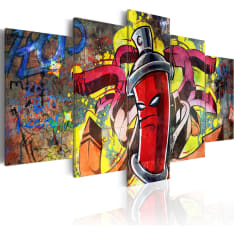 Canvas Print - Angry spray can