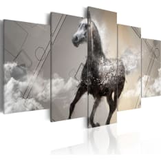 Canvas Print - Fancy gallop - 5 pieces