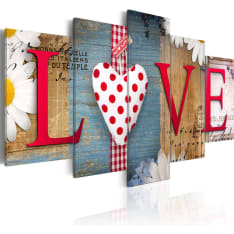 Artgeist Love - Handmade taulusetti