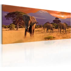 Artgeist March Of African Elephants taulu