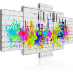 Artgeist Colorful New York taulusetti