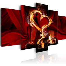 Artgeist Flames Of Love: Heart taulusetti