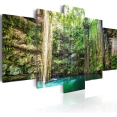 Artgeist Waterfall Of Trees taulusetti
