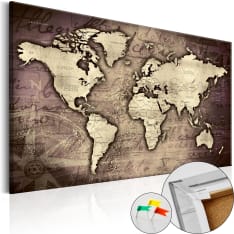 Artgeist Precious World [Cork Map] korkkitaulu