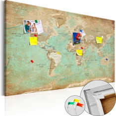 Artgeist Celadon Journey [Cork Map] korkkitaulu