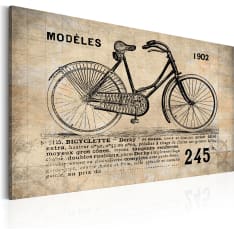 Artgeist N° 1245 - Bicyclette taulu