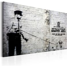 Artgeist Graffiti Area (Police And A Dog) By Banksy taulu