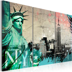 Artgeist Nyc Collage taulusetti