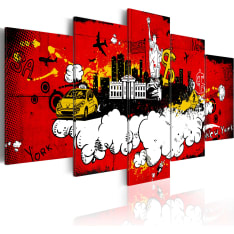 Artgeist New York: Comic taulusetti