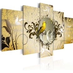 Artgeist Yellow Bird Singing taulusetti