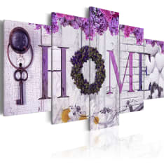 Artgeist Purple House taulusetti