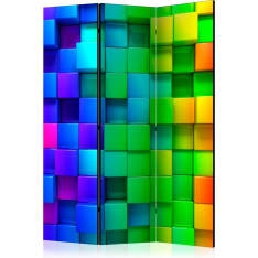 Artgeist Colourful Cubes 3-osainen sermi