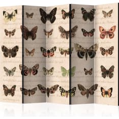 Artgeist Retro Style: Butterflies 5-osainen sermi