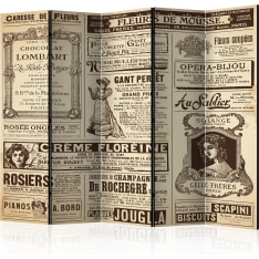 Artgeist Vintage Magazines 5-osainen sermi