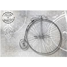 Artgeist Vintage Bicycles - Black And White fototapetti