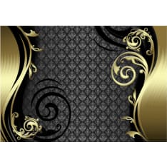 Wallpaper - Golden curtain