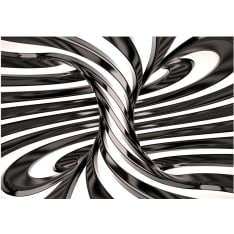 Artgeist Black And White Swirl fototapetti