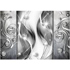 Artgeist Diamonds In Silver fototapetti