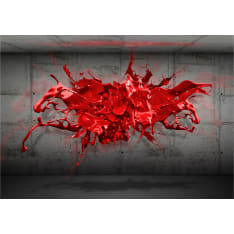 Artgeist Red Ink Blot fototapetti
