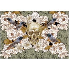 Artgeist Among Flowers fototapetti