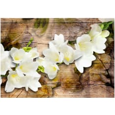Artgeist Freesia On Wood fototapetti