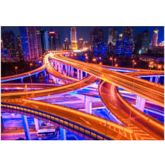 Artgeist Spiderweb Of Roads fototapetti