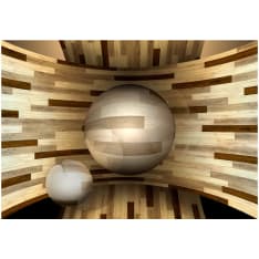 Artgeist Wooden Orbit fototapetti