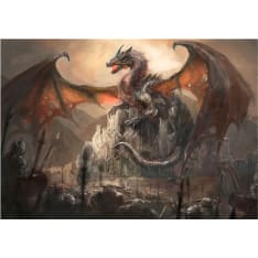 Artgeist Dragon Castle fototapetti