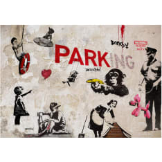 Artgeist [Banksy] Graffiti Collage fototapetti