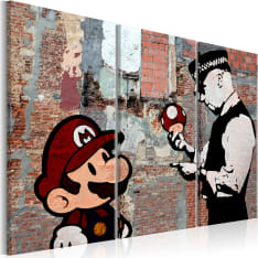 Artgeist Banksy: Warning taulusetti