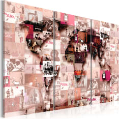 Canvas Print - Banksy Graffiti Collage