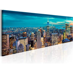 Artgeist Blue Metropolis taulu