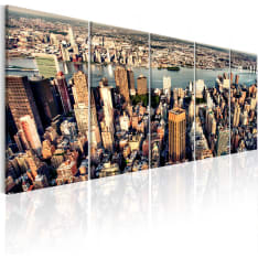 Artgeist Flight Over New York taulusetti