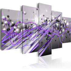 Canvas Print - Purple Strike