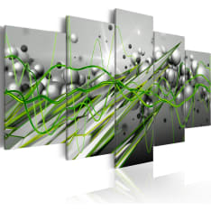Canvas Print - Green Rhythm