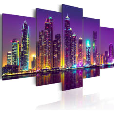 Artgeist Purple Nights taulusetti