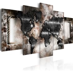 Artgeist Graphite Map taulusetti